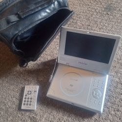 Portable Dvd Player With Bag And Remote $15.00