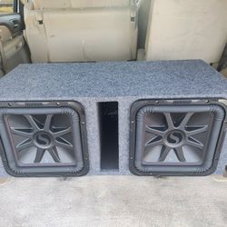 12" Kickers L7 Subwoofers Brand New 