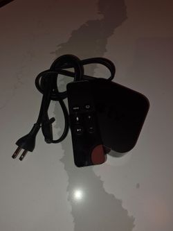 Apple TV with Siri Remote and Power Cable