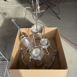 Free - Three Pendants and One Chandelier