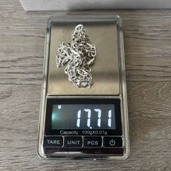 925 Sterling Anchor Chain 19 inch