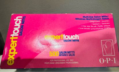 Expert touch salon mitts -500 salon mitts count