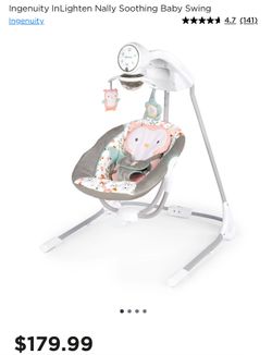 Ingenuity Baby Girl Swing