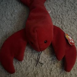 RARE HTF Ty Beanie Baby Pinchers Lobster 1994