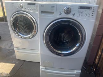 Washer and dryer