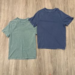Two Old Navy Short Sleeve Shirts Men Size S