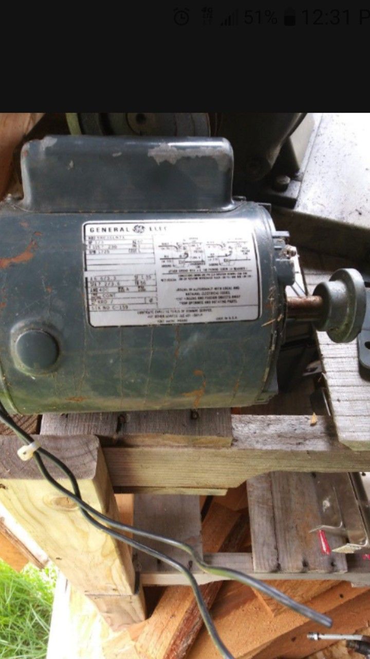 GE  A-C Motor  1/3hp