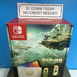 Nintendo Switch OLED: Tears Of The Kingdom Japanese Edition -PAYMENTS AVAILABLE-$1 Down Today 