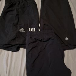 (3) Men’s Medium Running Shorts 