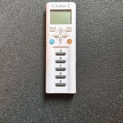 iClicker2 Remote