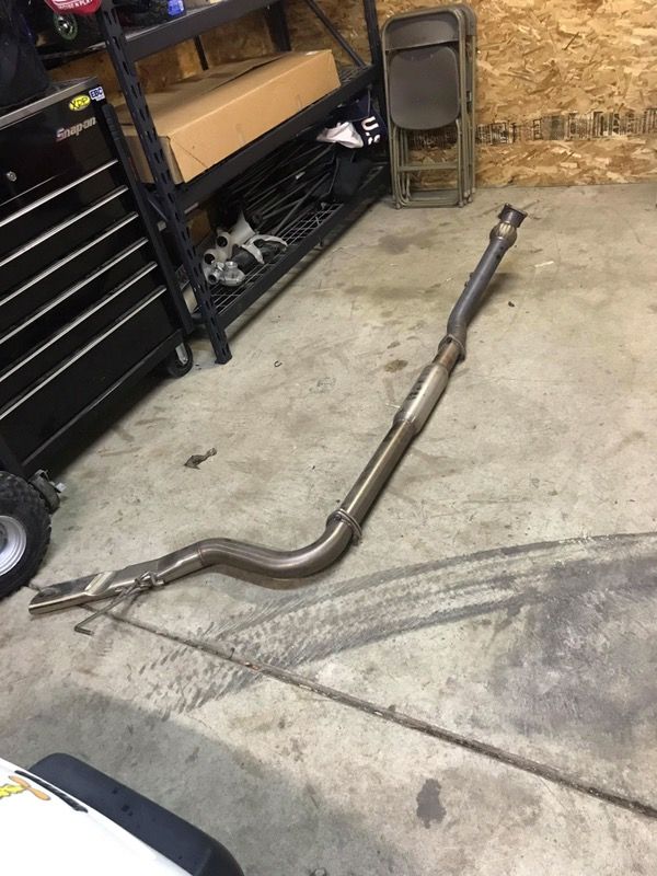 Srt4 Mpx 3 inch side exit exhaust with 3inch downpipe