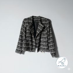 The Limited | Size 8 | Black & White | Women's Blazer | Gently Used-Great Condition