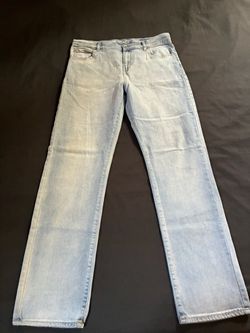 place nwt light wash straight-leg jeans - blue denim