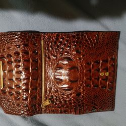 Brahmin Wallet With Checkbook Holder 