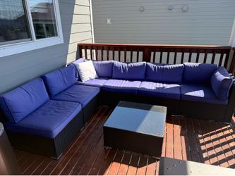 Modular Outdoor Sectional - 7 pieces
