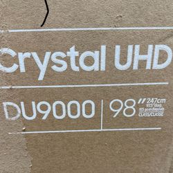 Samsung 100 Inch 4K Tv Smart Un98du9000