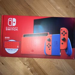 Nintendo Switch Mario Edition (WITH CASE)