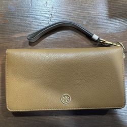 Tory Burch Tan Leather Wallet