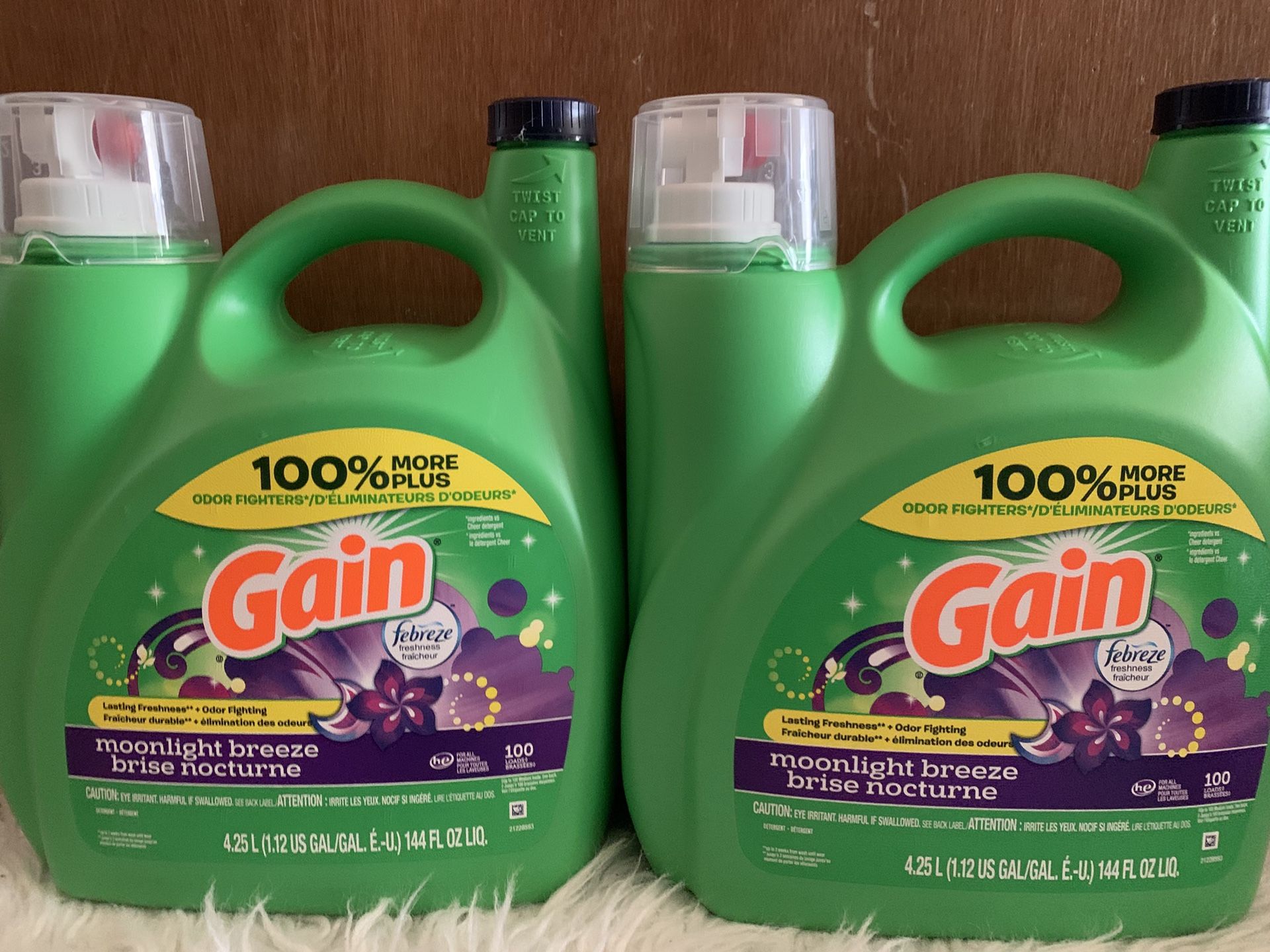 2/$26 Gain Detergents