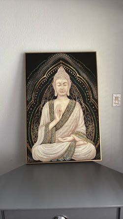 Buddha Framed Canvas Wall Art