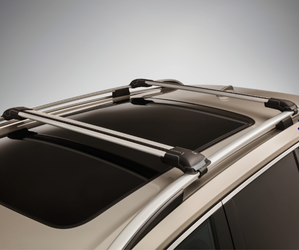 Used Genuine Volvo XC90 Roof Rack Set with locks