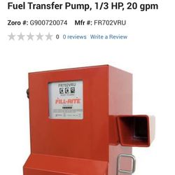 Fill rite Gas Dispenser