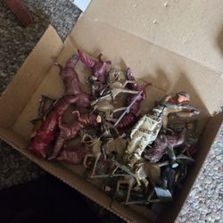 Vintage world war one Metal toys