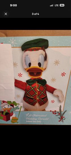 DISNEY ANIMATRONIC DONALD DUCK NEW