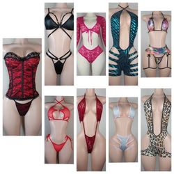 Gorgeous CUSTOM DESIGNED EXOTIC BIKINI/LINGERIE 
