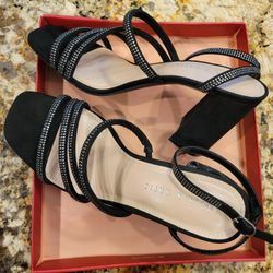 Black Dressy Sandal, size 9