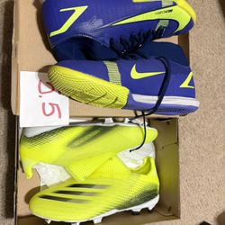 Nike Soccer Indoor Futsal, adidas X Ghosted+ FG J. Soccer