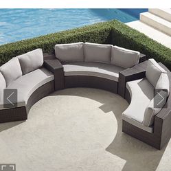 Frontgate 5-Piece Modular Outdoor Seating Set