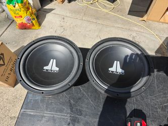 Old school JL 12w3v2 12" subwoofers