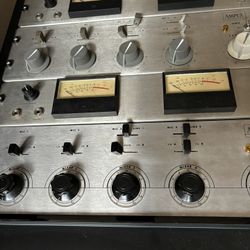 Ampex Mixers And Vu Meters