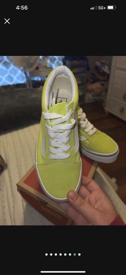 Highlighter yellow best sale vans