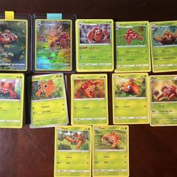 Pokémon Trading Cards ( Paras and Parasect )