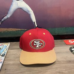 Vintage San Francisco 49ers Y2K Kids Boys 4-7  SnapBack Hat NFL