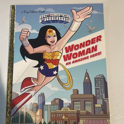 A Big Golden Book Wonder Woman 