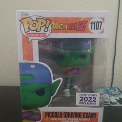 Dragon Ball Z Funko Pop 1107 "Piccolo (Driving Exam) Funimation 2022 Exclusive 