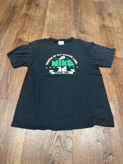 Y2K Nike black cotton t-shirt, Size M