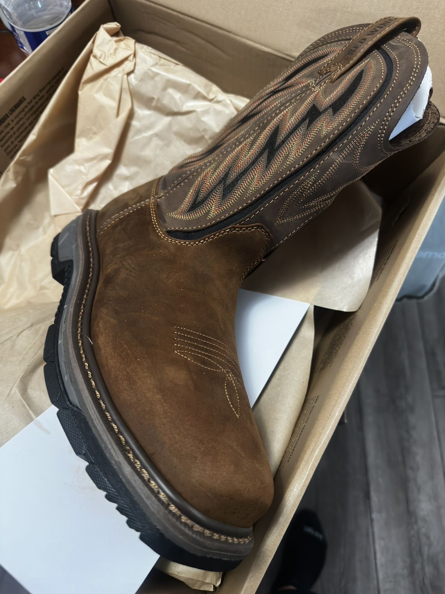Red Wing Work Boots Steel Toe (8.5M ) 
