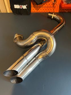 Kinetic sidewinder exhaust