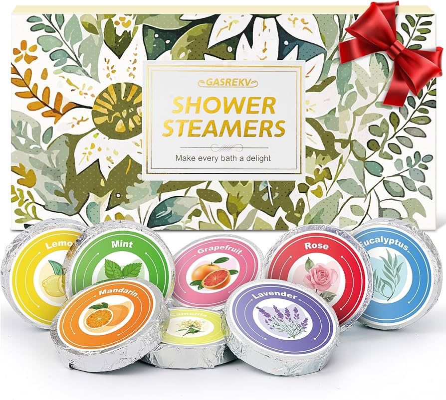 Shower Steamers Aromatherapy 8-Pack Gifts Set