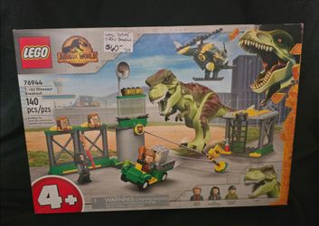 Lego 76944 Jurassic World T Rex Dinosaur Breakout