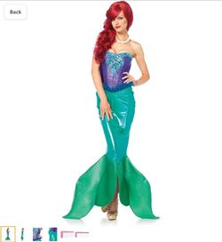 Leg Avenue Women's Deep Sea Siren Costume outfit Size S