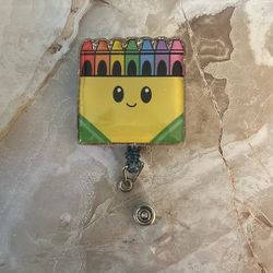 Crayon Box Badge Reel