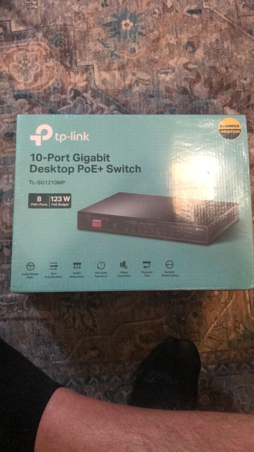 Tp-link 10 Port Gigabit Desktop PoE+ Switch