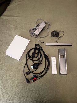 Wii Console - all parts included !!