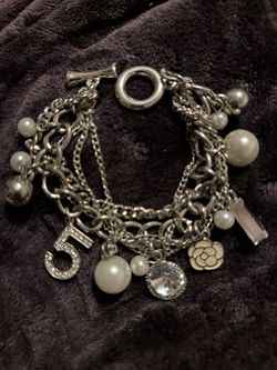 Channel No. 5 Multi charm Bracelet