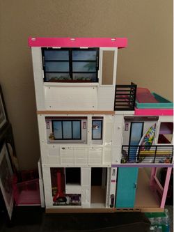 Barbie dream house.